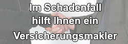 Im Schadenfall hilft Ihnen ein Versicherungsmakler
